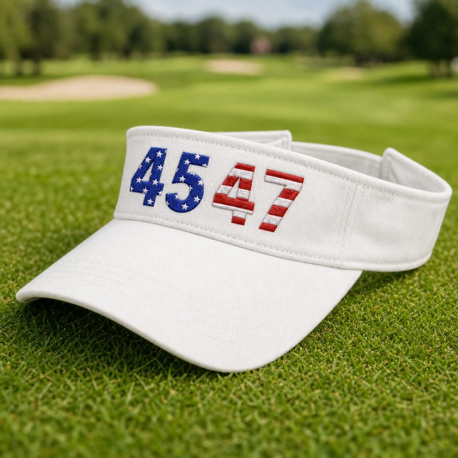 True American Embroidered Visor