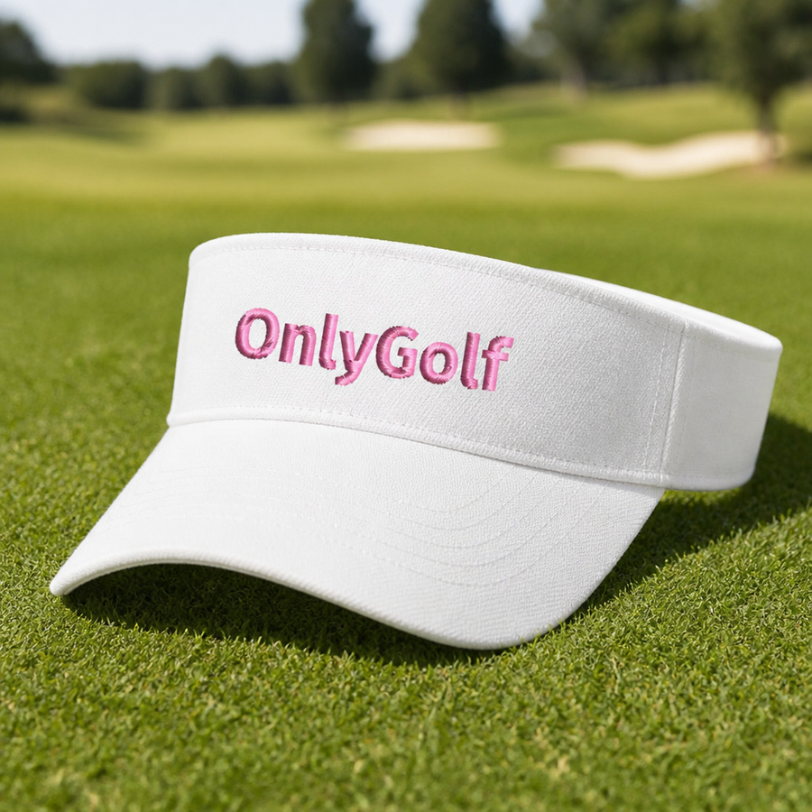 Only Golf Embroidered Visor