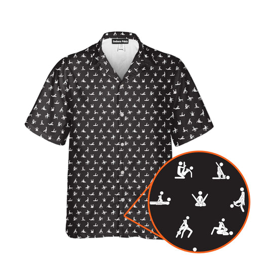 Stick Figure - Funny Golf Hawaiian Shirt
