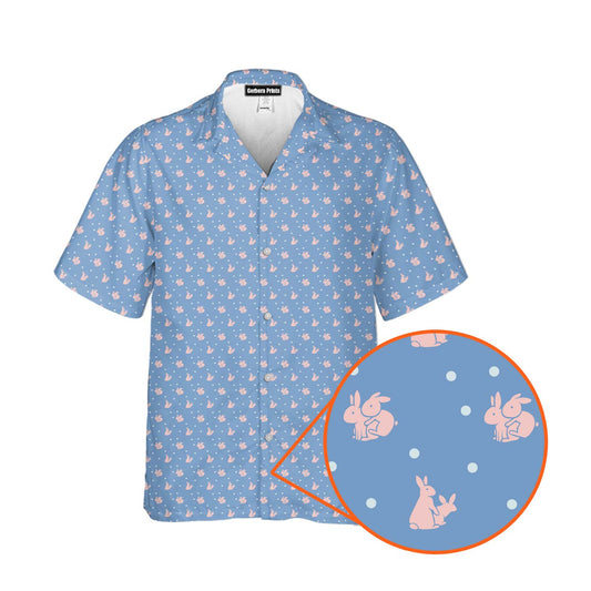 Lovers Rabbits - Funny Golf Hawaiian Shirt