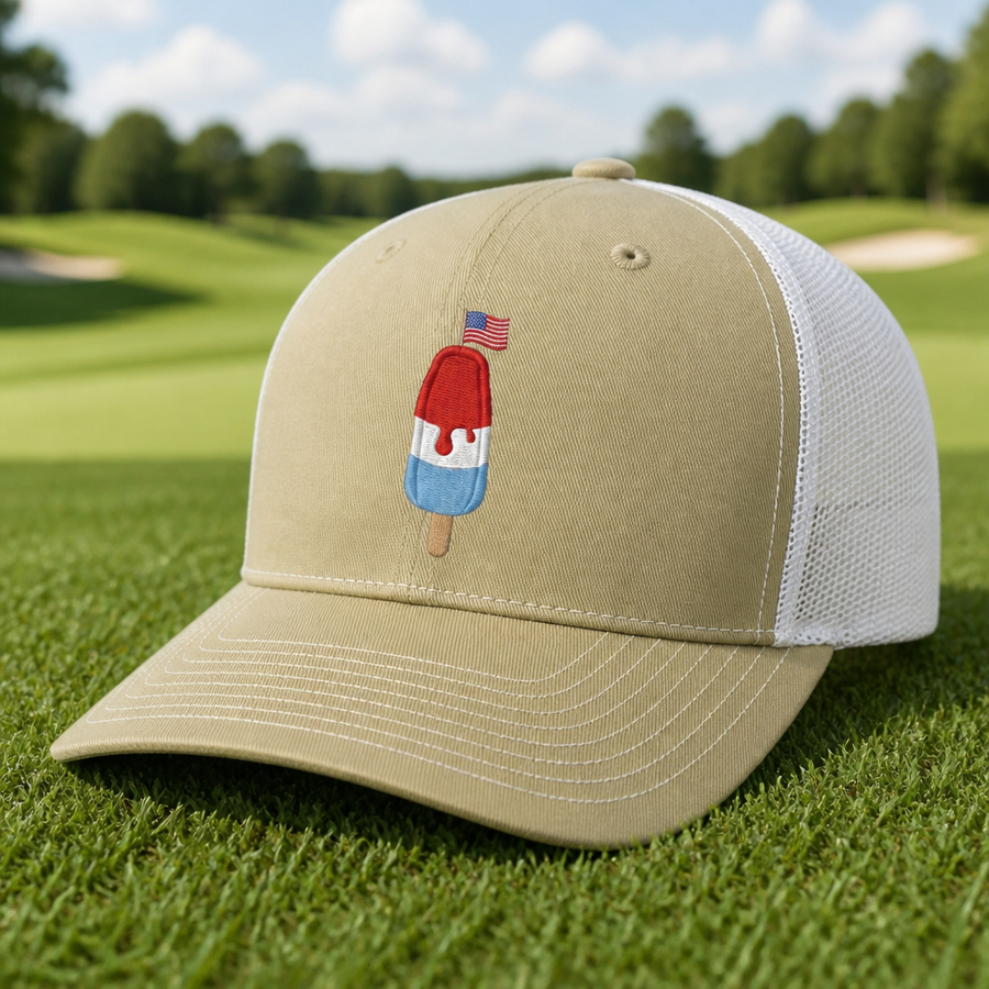 Freedom Pop Embroidered Trucker Hat