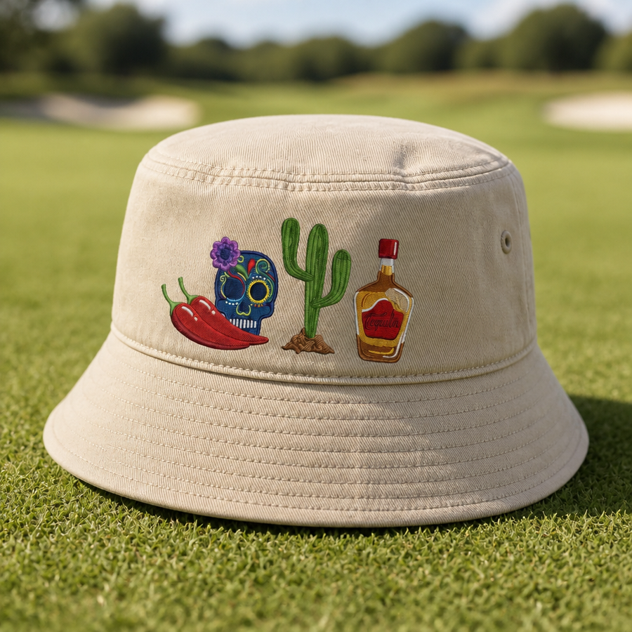 Desert Fiesta Embroidered Bucket Hat