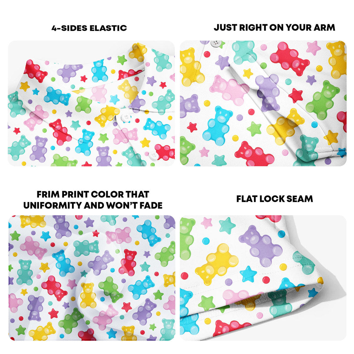 Gummy Bears - Golf Polo Shirt