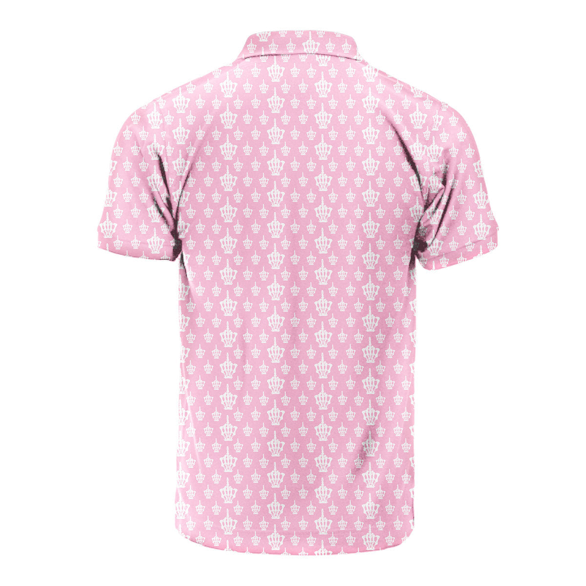 Funny Birdie Fingers Skeleton - Funny Golf Polo Shirt