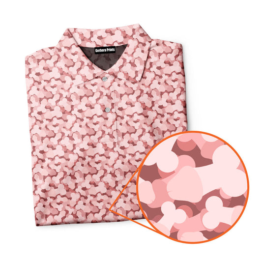 Penis Pink - Funny Golf Polo Shirt