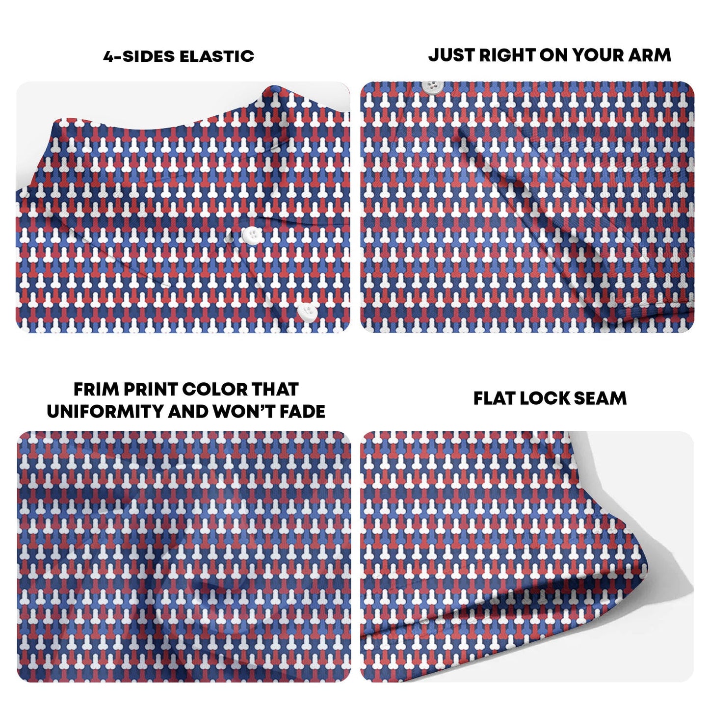 Frank and Beans Funny American - Funny Golf Polo Shirt