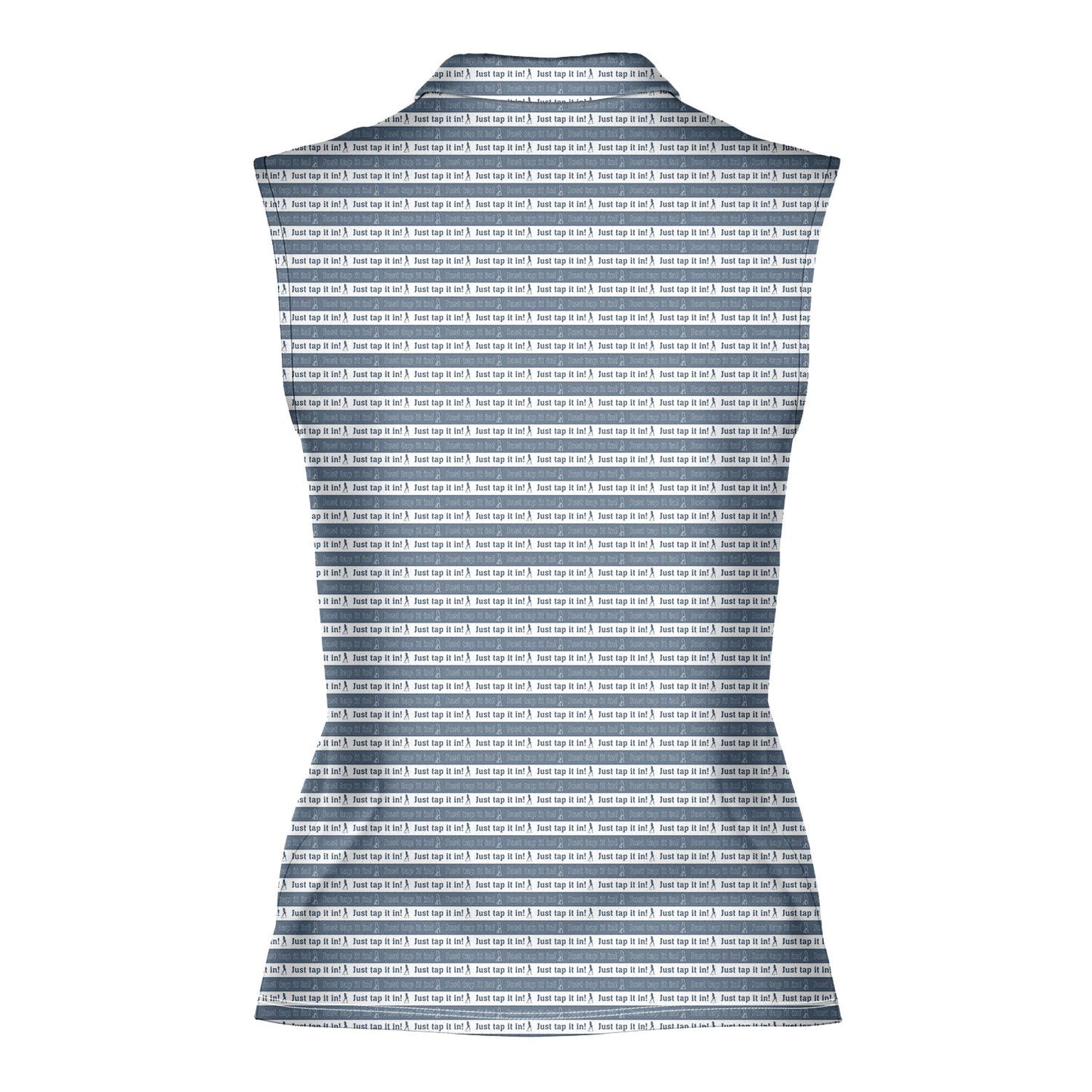 Just Tap It In! - Ladies Sleeveless Golf Polo