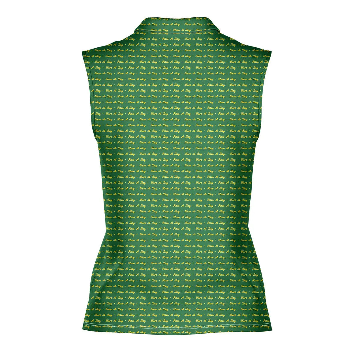 Have A Day - Ladies Sleeveless Golf Polo Shirt