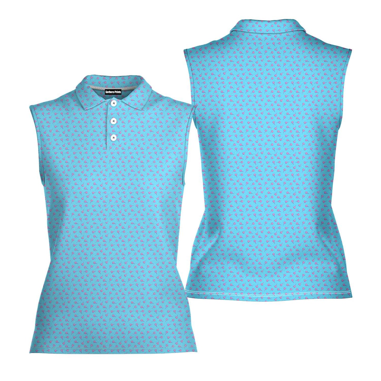 Breezy Swing - Ladies Sleeveless Golf Polo