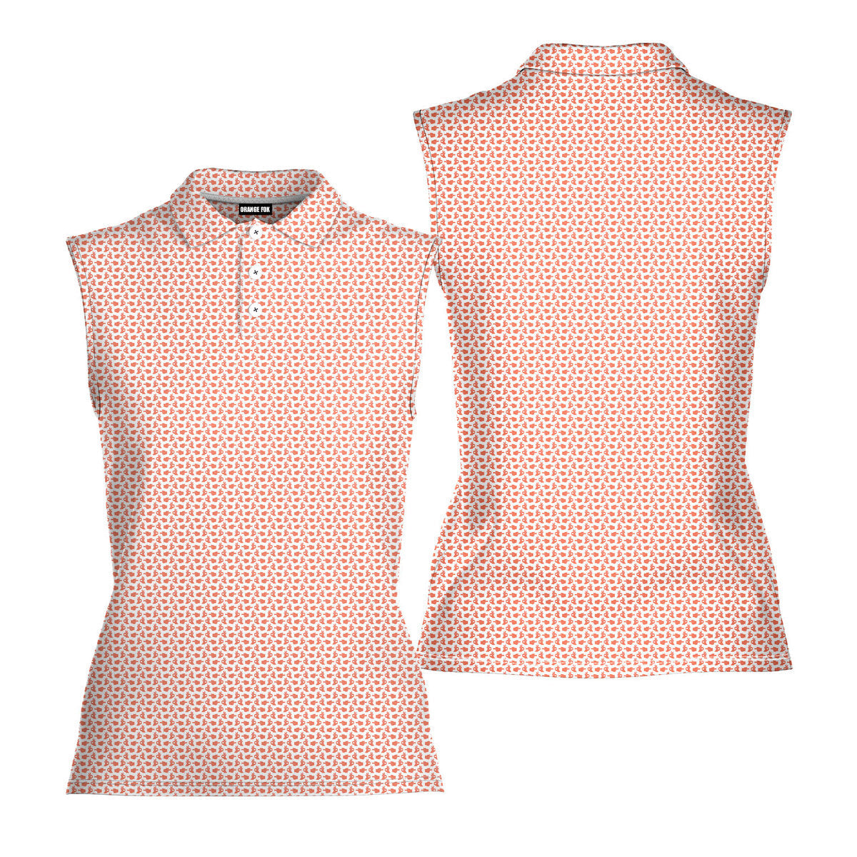 Hole in 1 - Ladies Sleeveless Golf Polo Shirt
