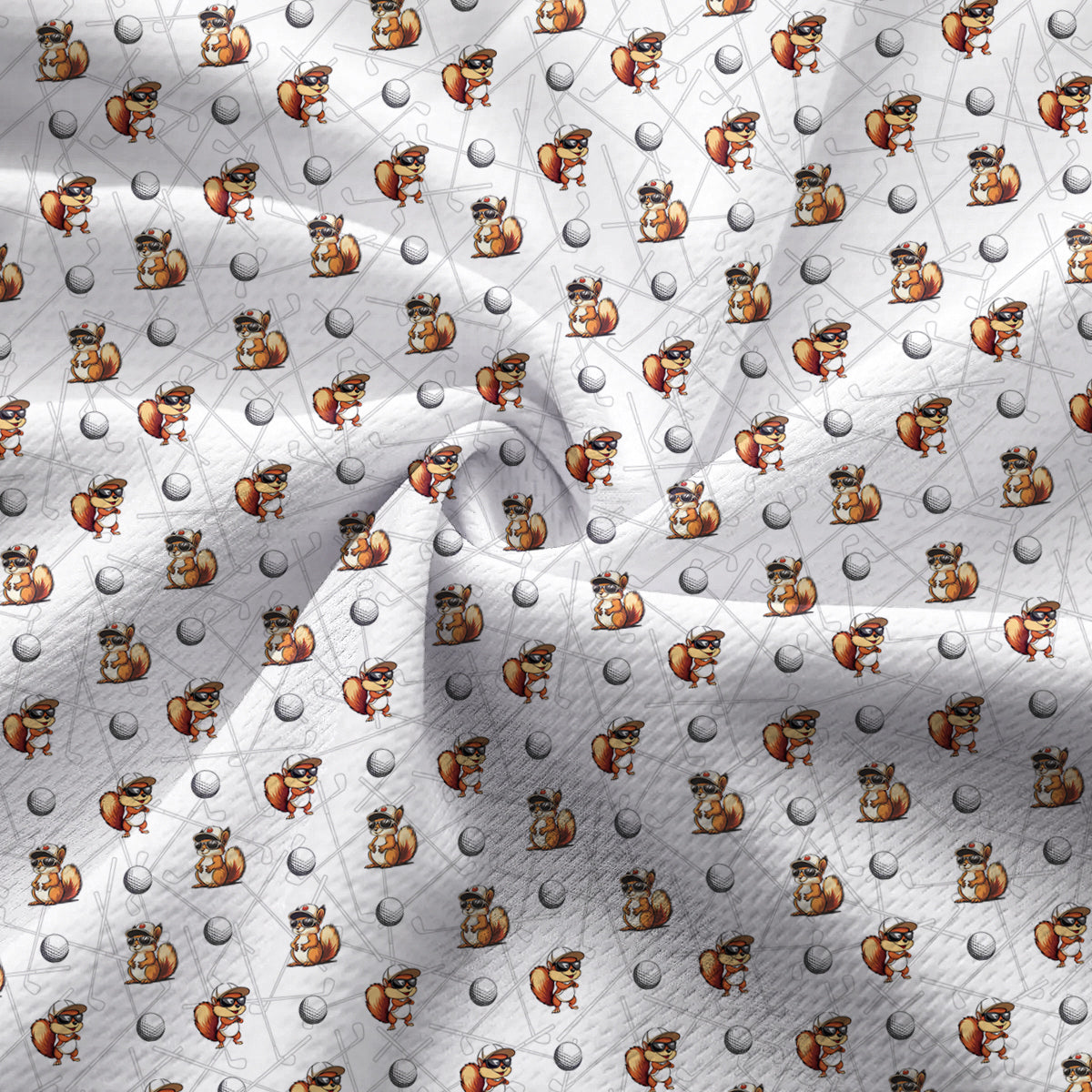 Squirrel - Ladies Sleeveless Golf Polo Shirt