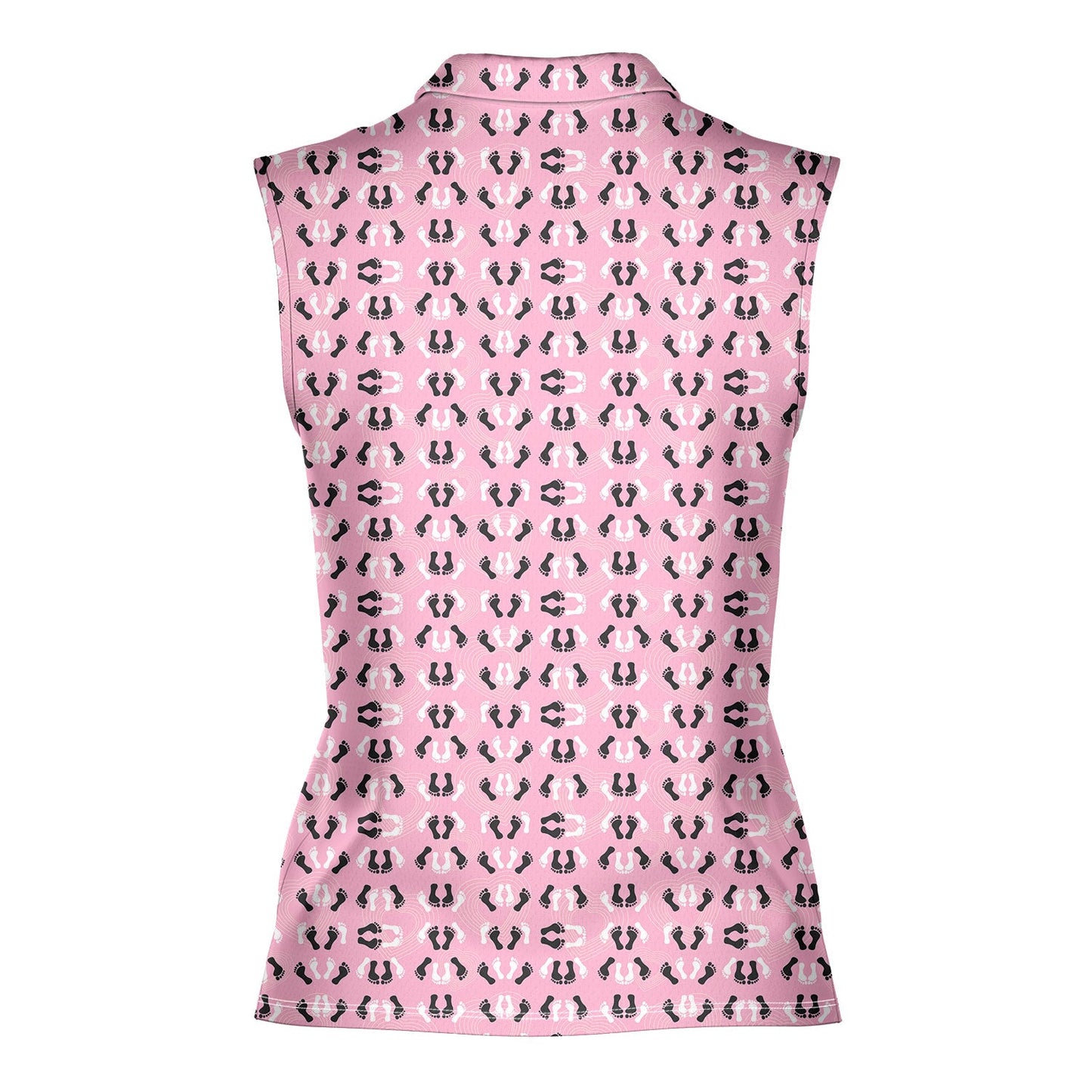 Feet Feet S-e-x Missionary Position - Ladies Sleeveless Golf Polo Shirt