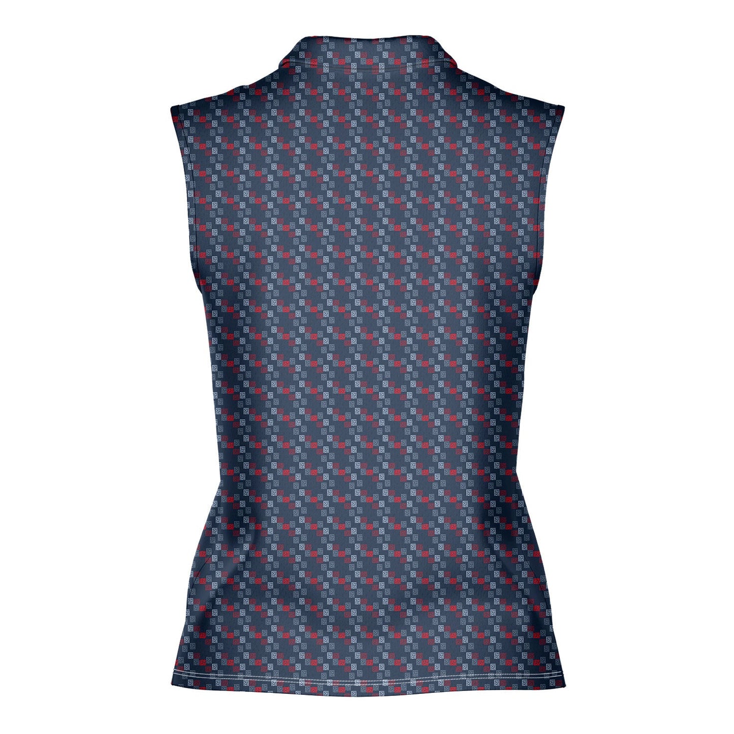 Word Art - Ladies Sleeveless Golf Polo Shirt