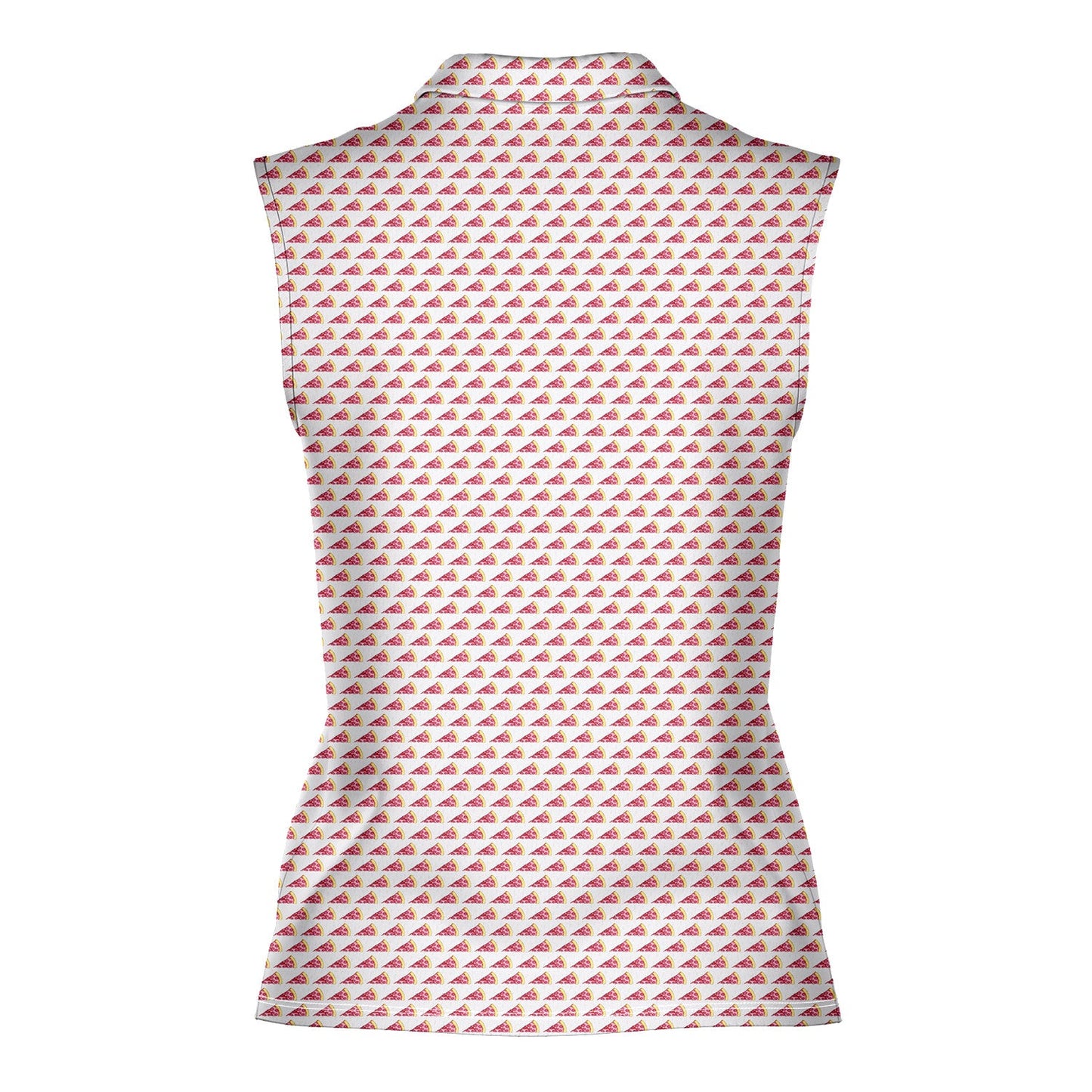 Pizza Slut - Ladies Sleeveless Golf Polo Shirt