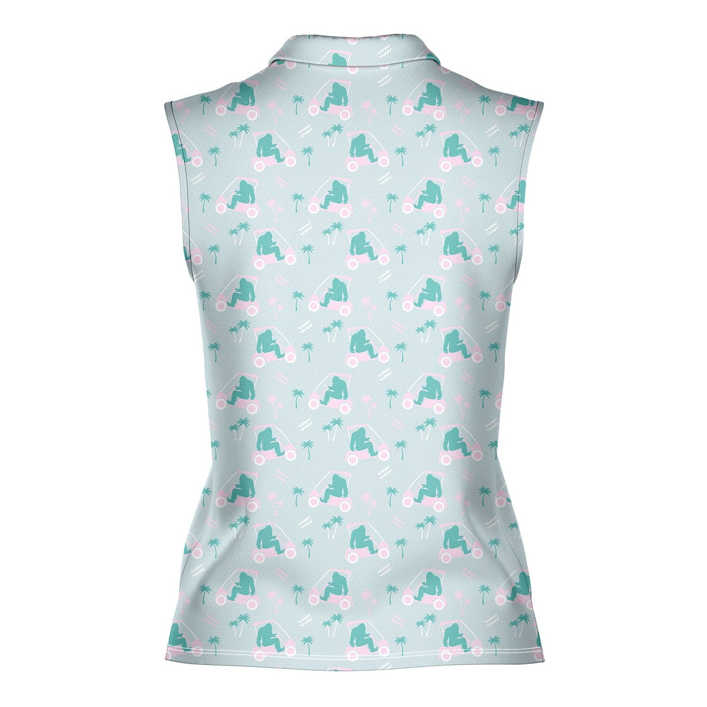 Bigfoot Golf - Ladies Sleeveless Golf Polo Shirt