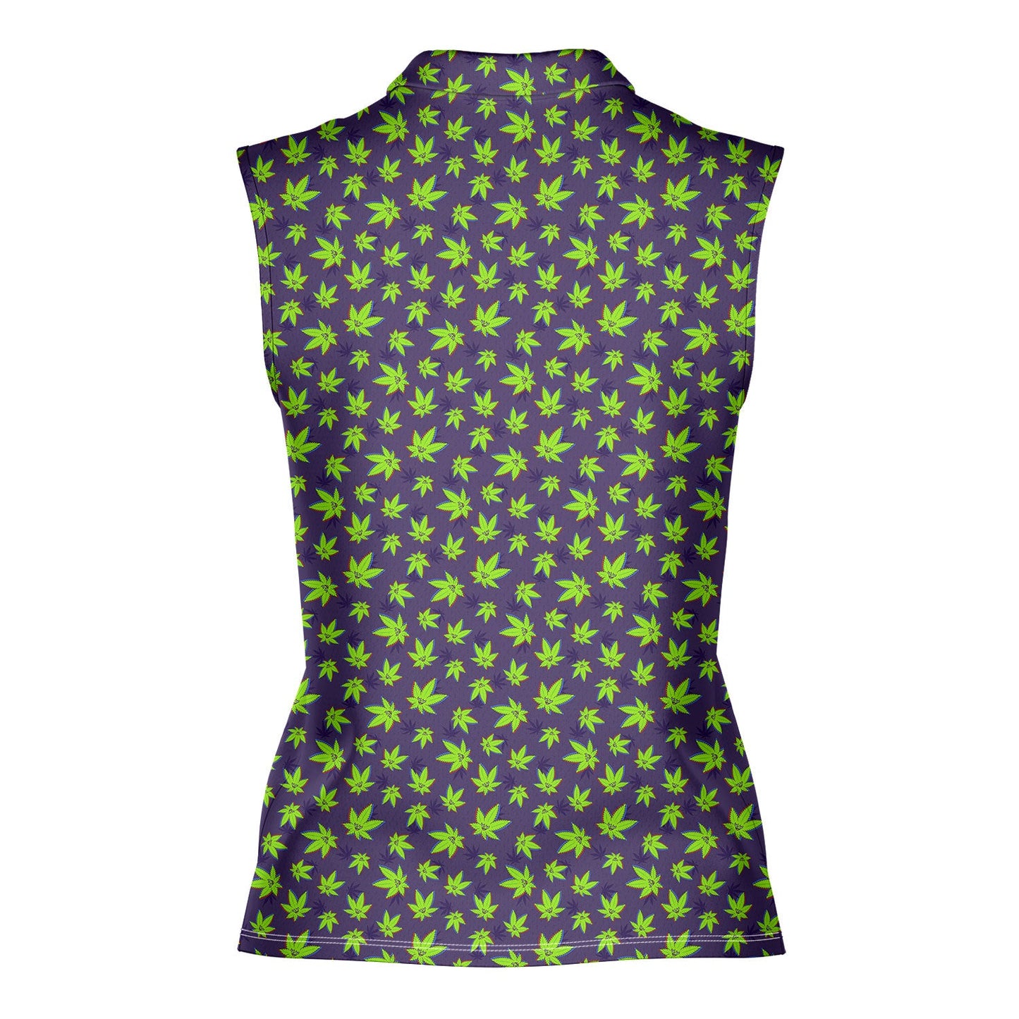 Mary Jane - Ladies Sleeveless Golf Polo Shirt