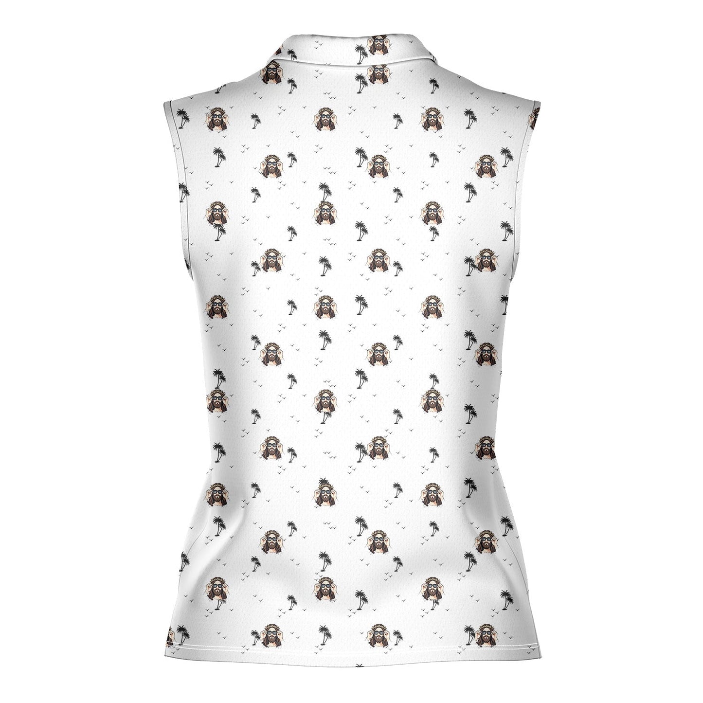 I Saw That - Ladies Sleeveless Golf Polo Shirt