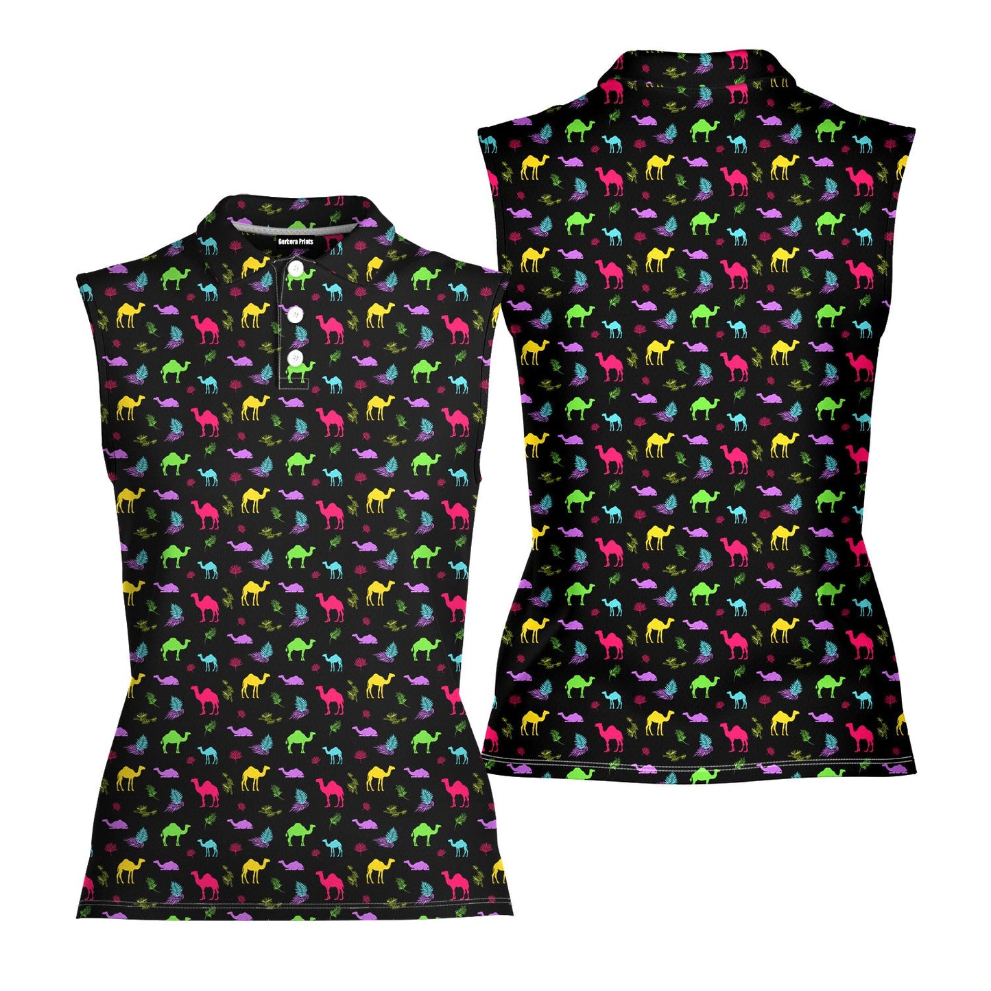 Hump Day - Ladies Sleeveless Golf Polo Shirt