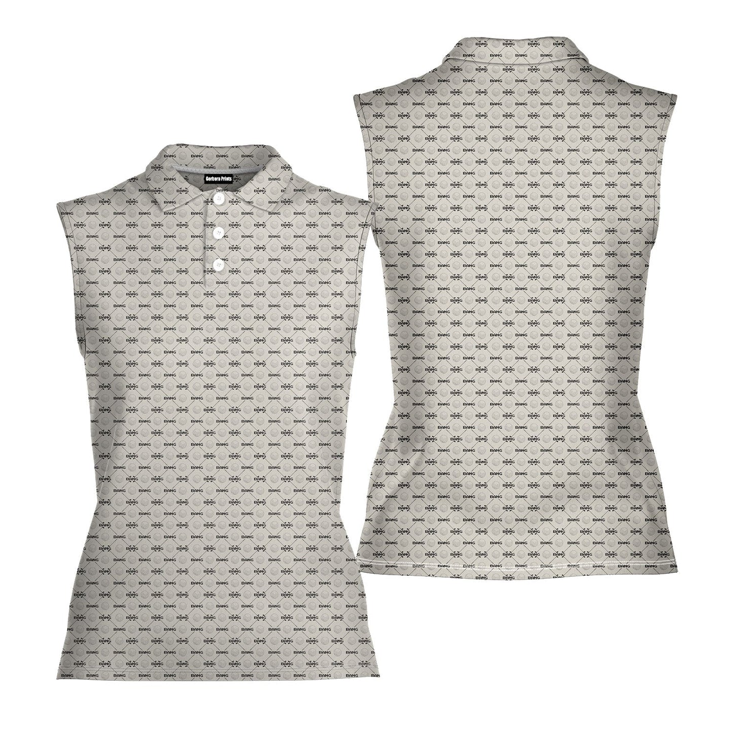 Bang - Ladies Sleeveless Golf Polo Shirt