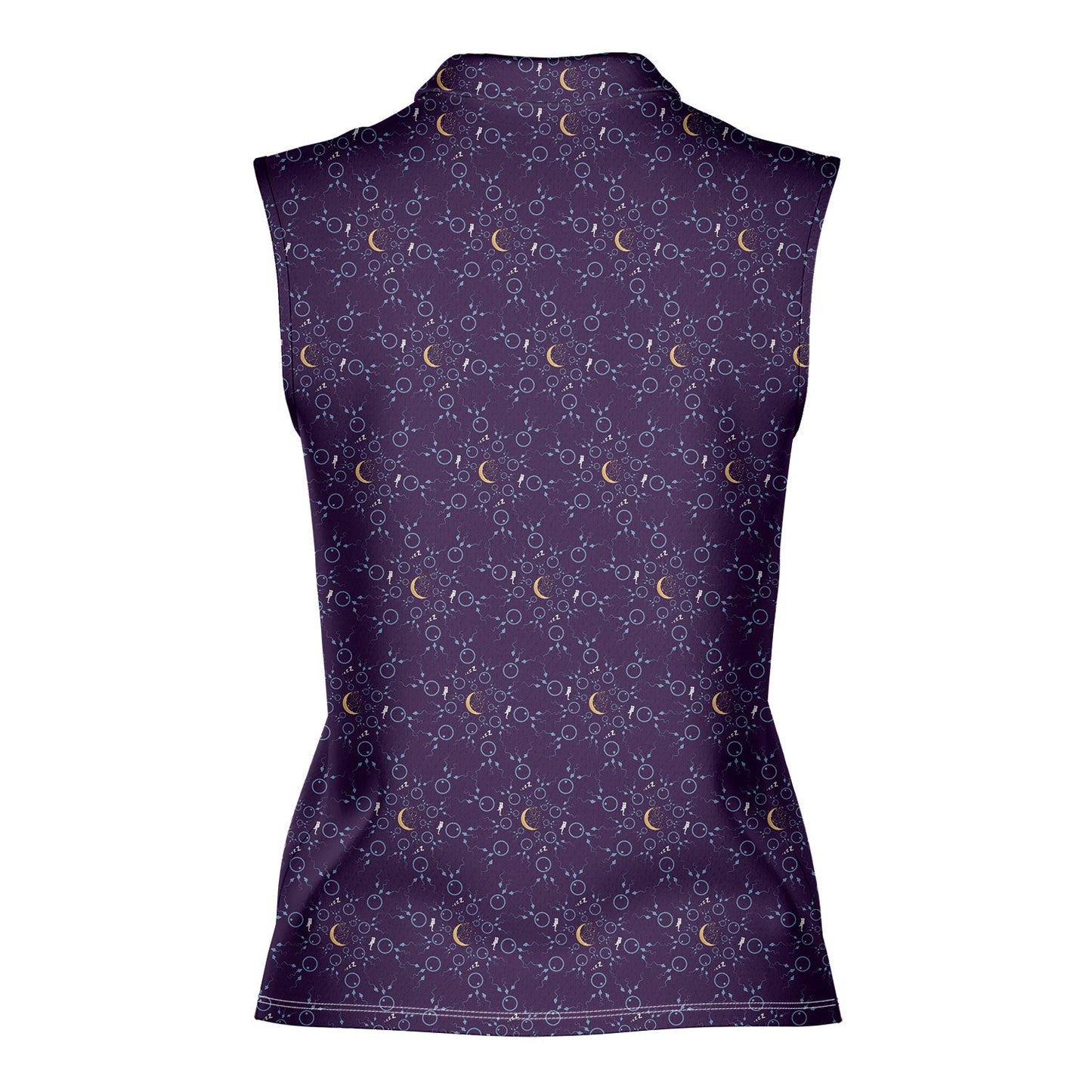 Steamy Dream - Ladies Sleeveless Golf Polo Shirt