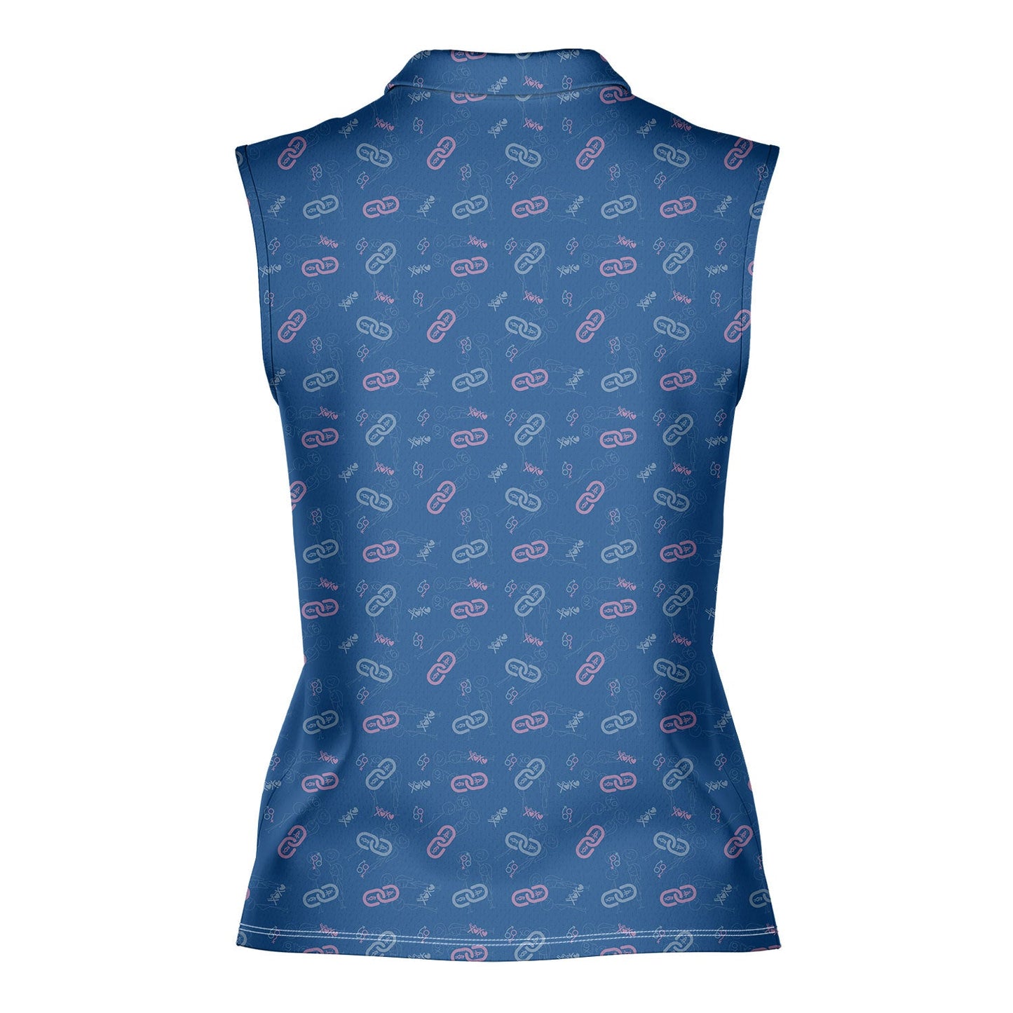 Sneaky Link - Ladies Sleeveless Golf Polo Shirt