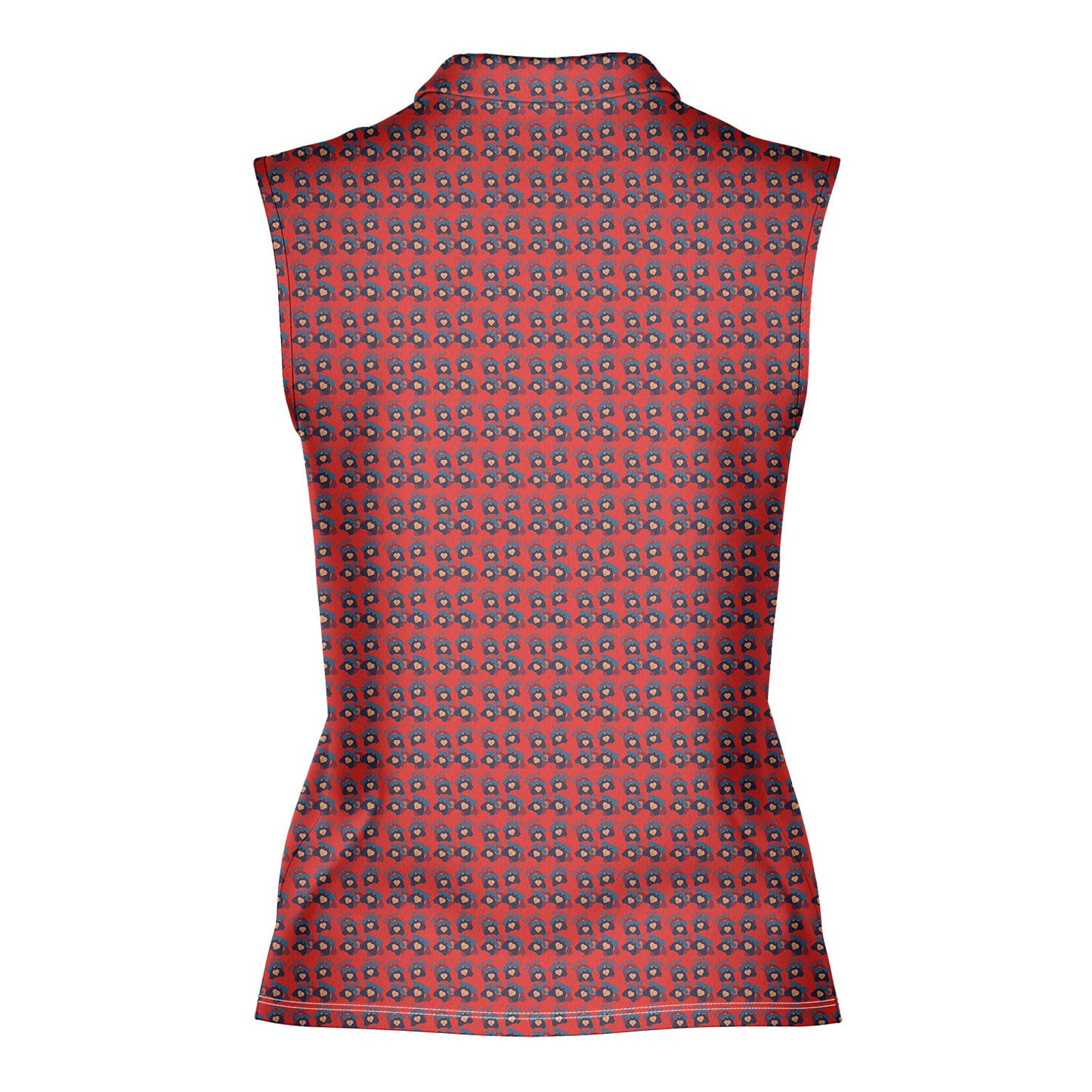Booty Call - Ladies Sleeveless Golf Polo Shirt