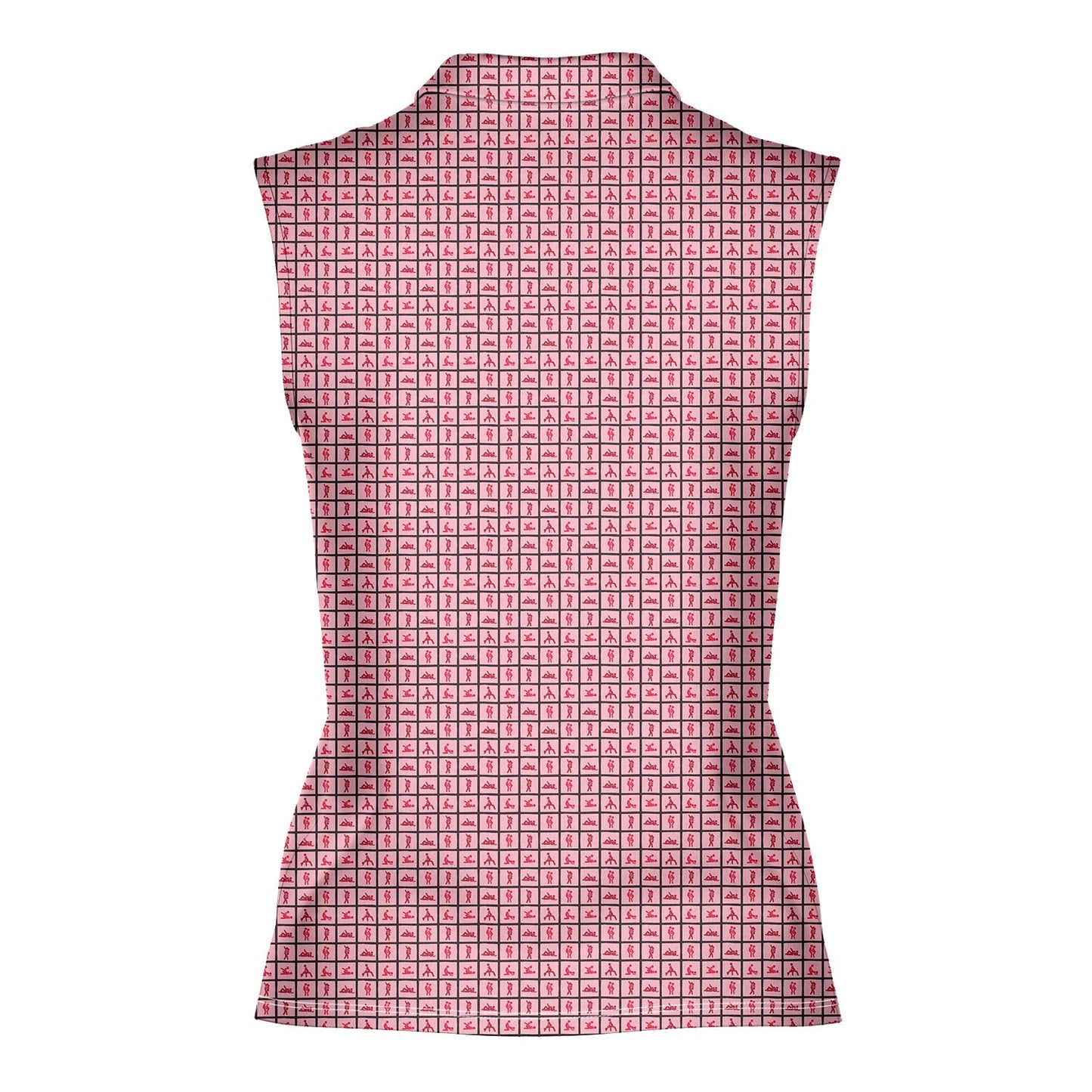XO - Ladies Sleeveless Golf Polo Shirt
