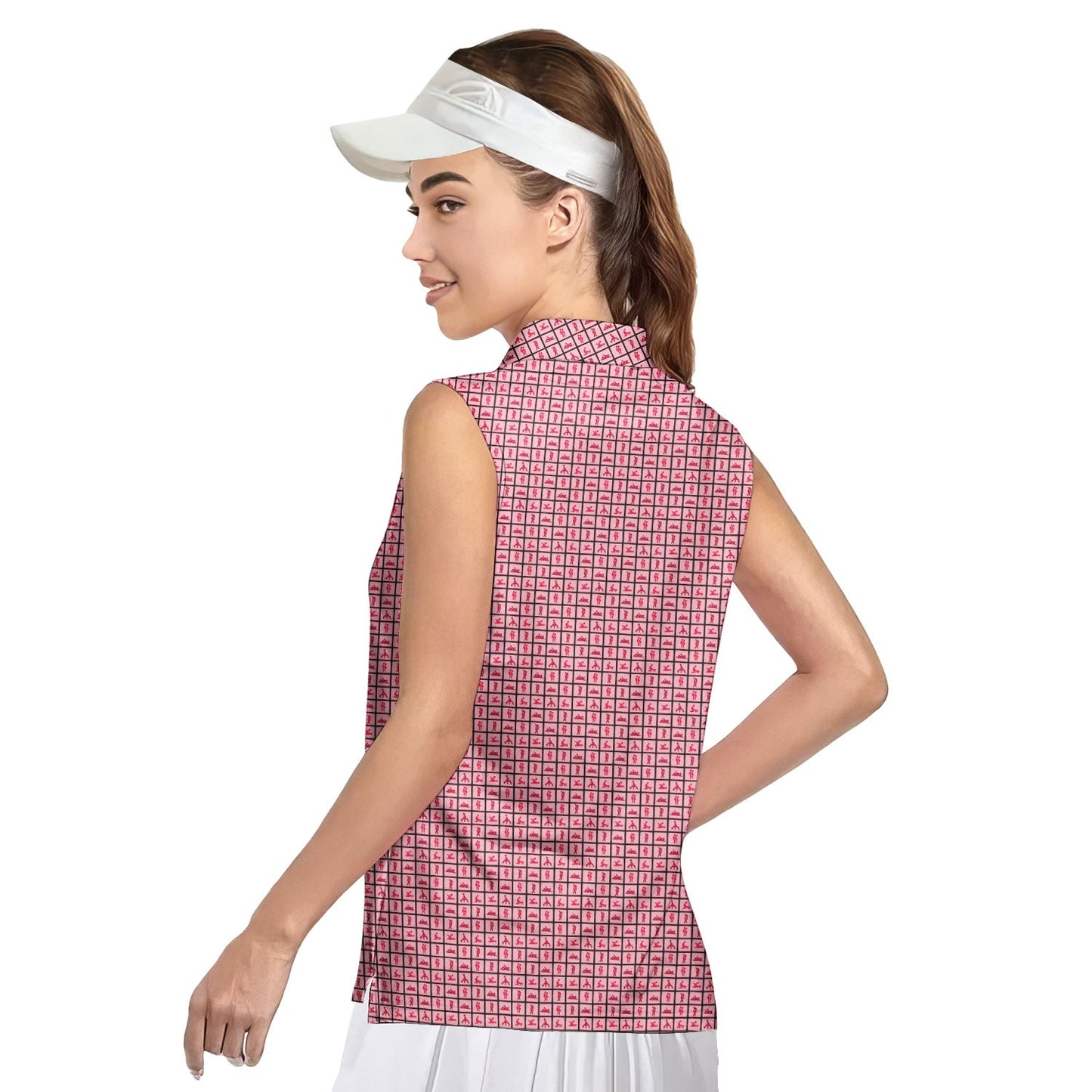 XO - Ladies Sleeveless Golf Polo Shirt