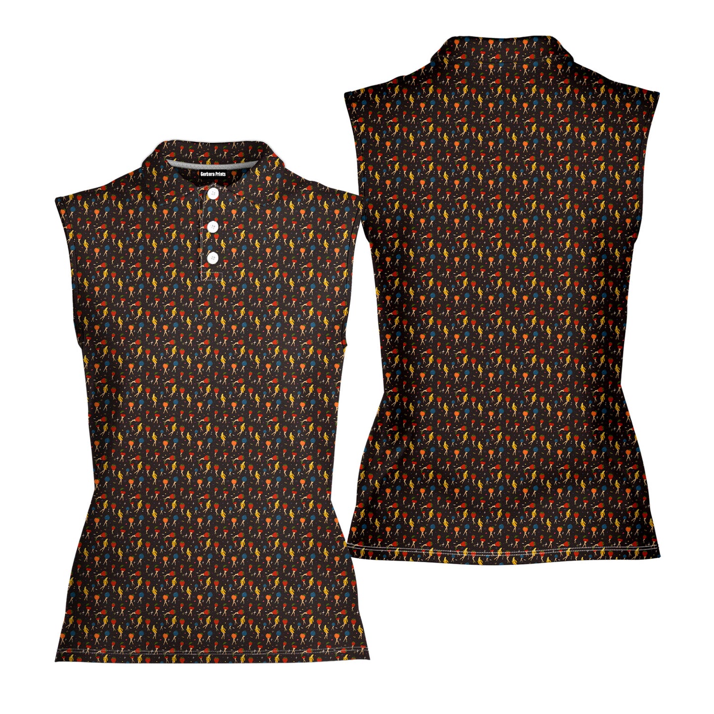 Legs For Days - Ladies Sleeveless Golf Polo Shirt