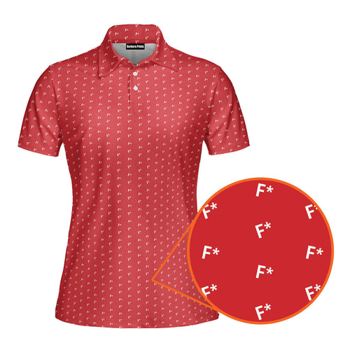 F* Fore the Laughs Funny Polo Shirt For Women
