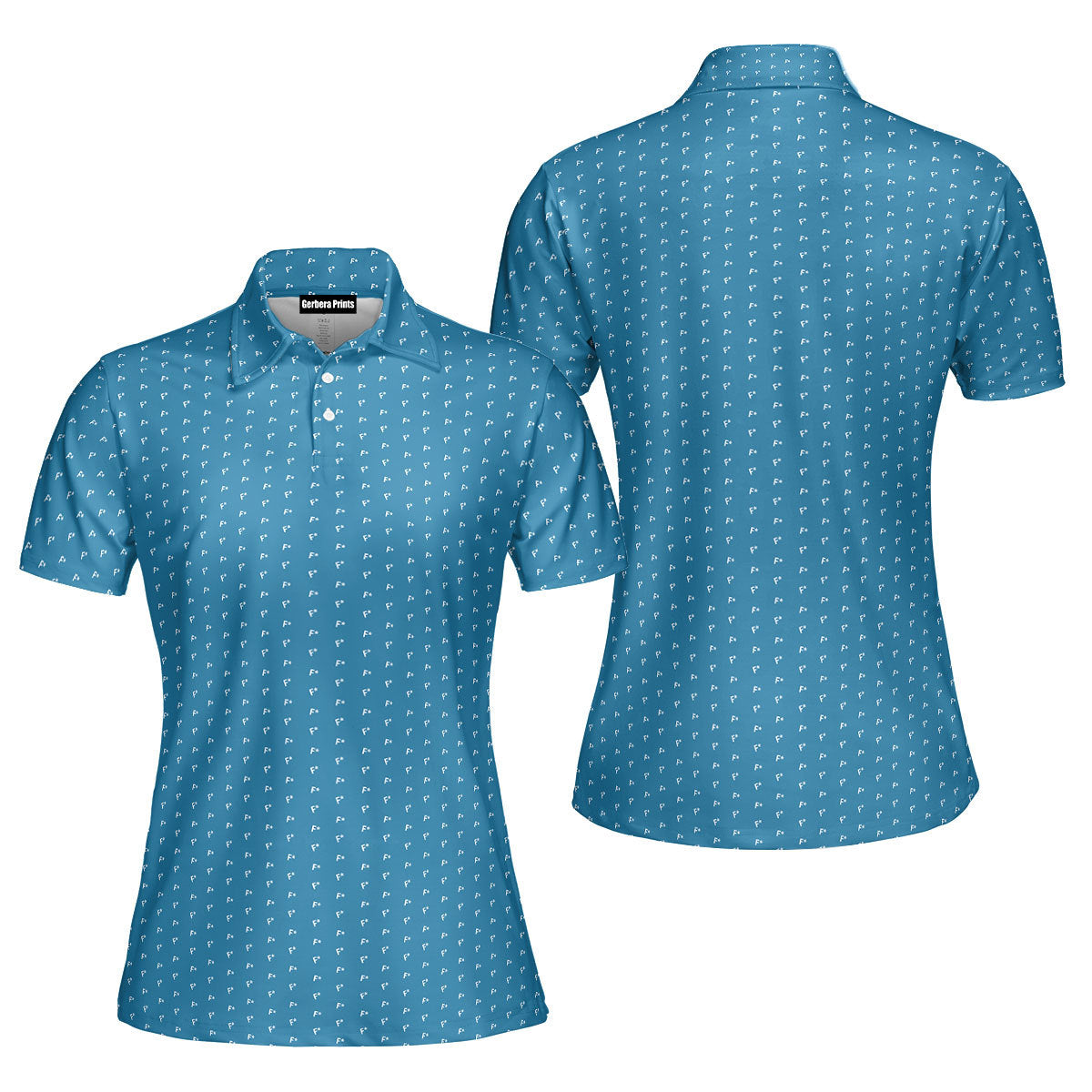 F* Fore the Laughs Funny Polo Shirt For Women