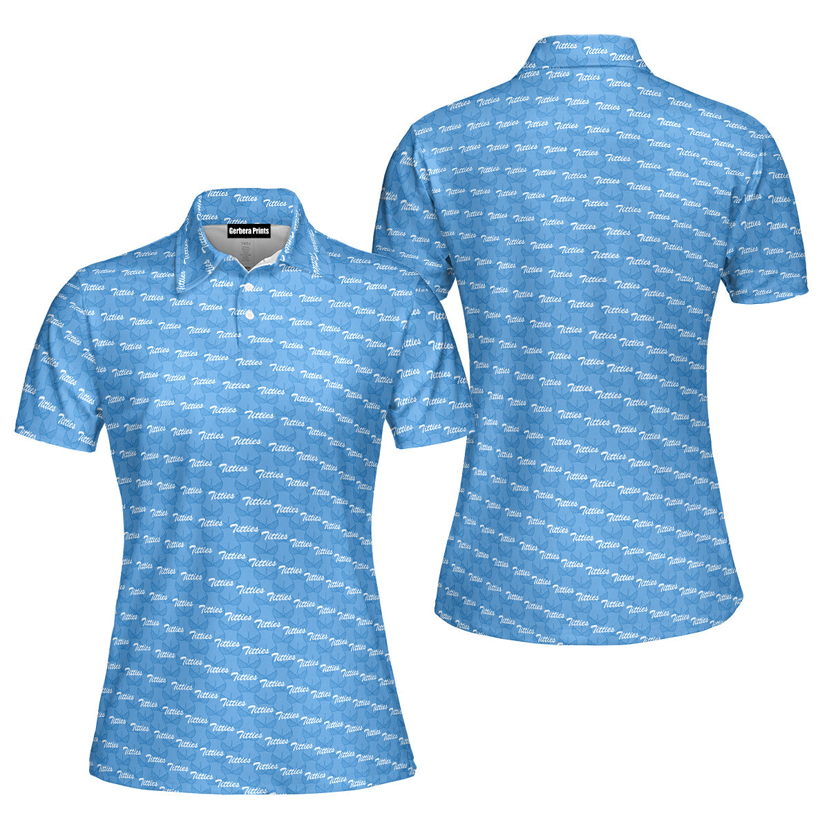 Bumper McGee Funny Polo Shirt For Women