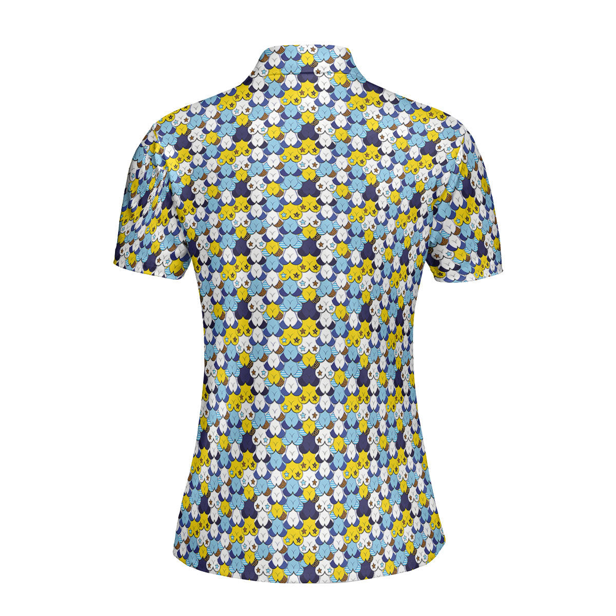 My Eyes Are Up Here Oktorberfest Funny Polo Shirt For Women