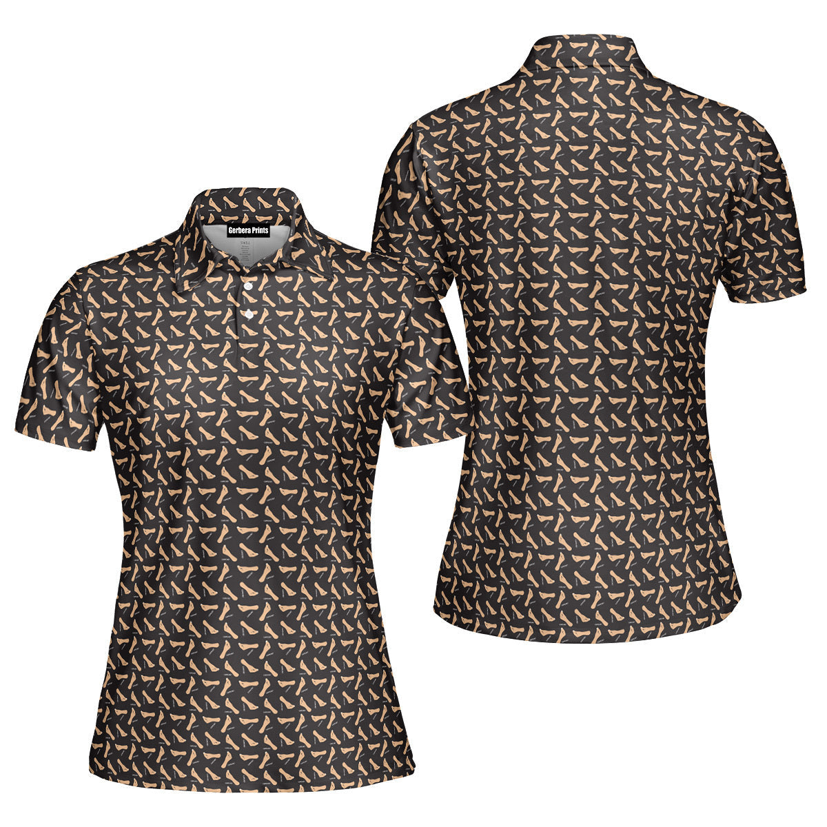 Capiche Italian Hand Funny Polo Shirt For Women