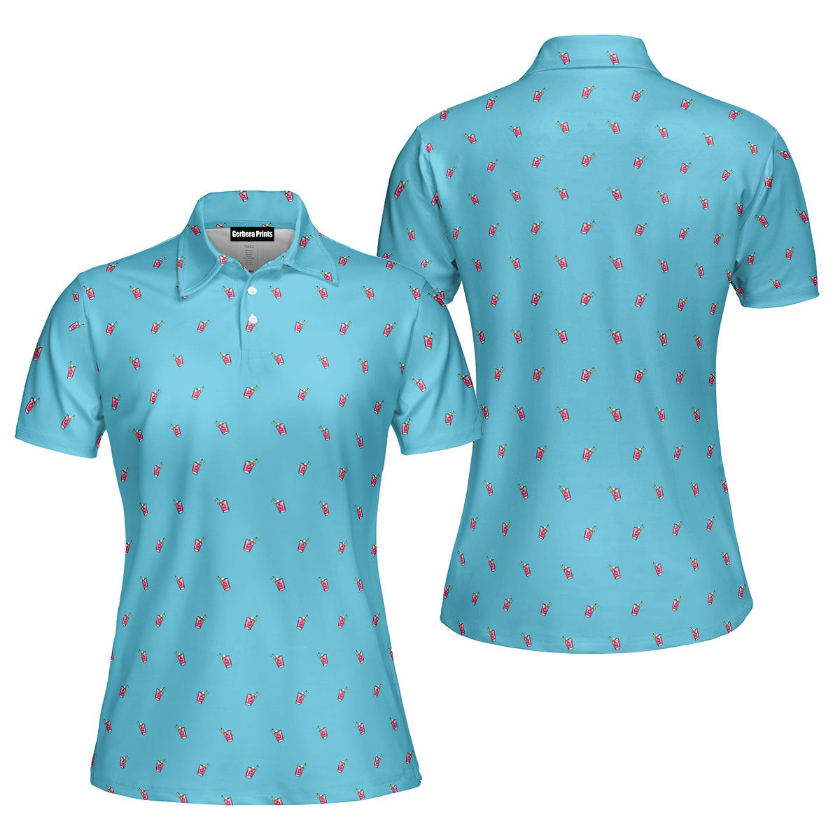 It's Fore O'clock Somewhere Polo Shirt For Women