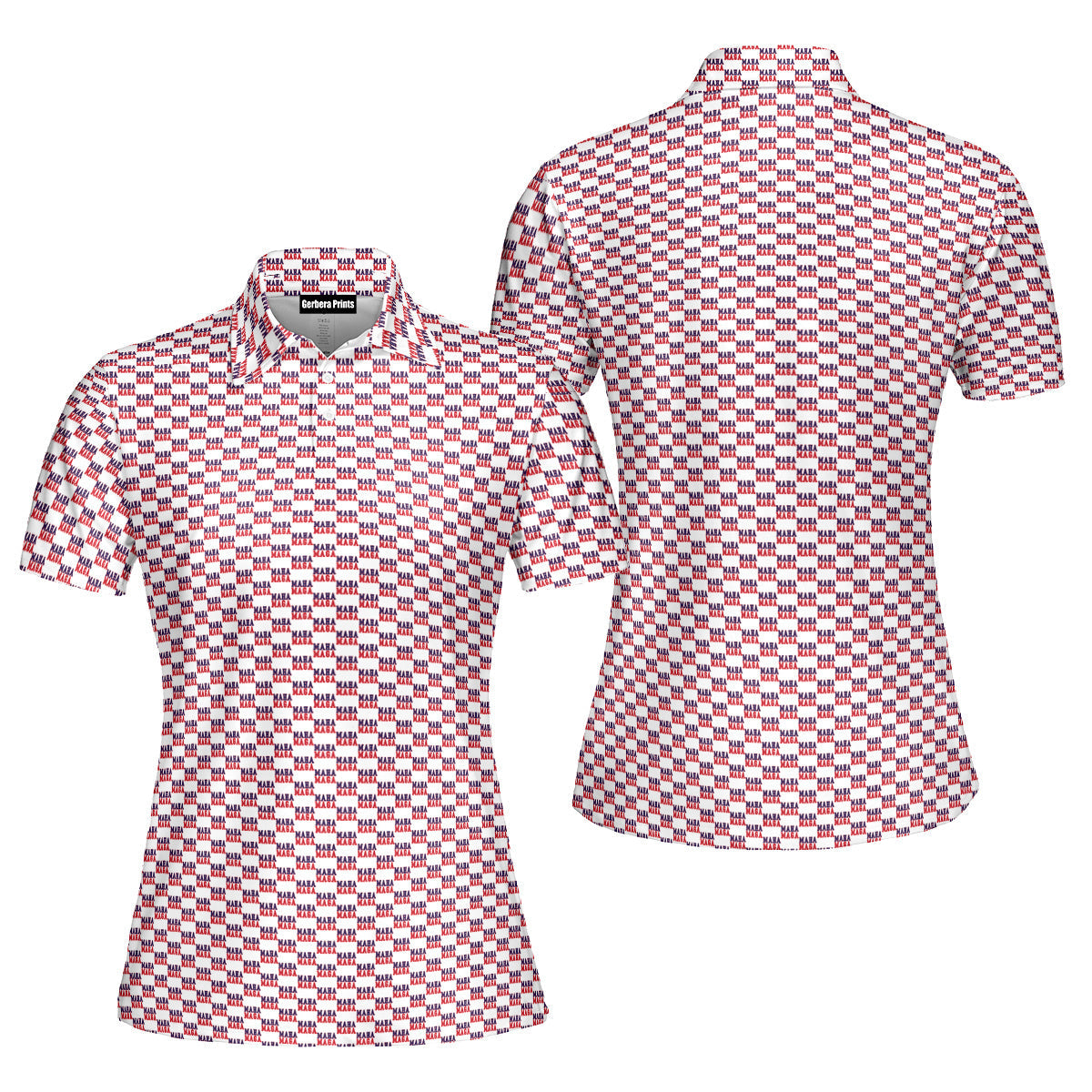 MAHA-MAGA Polo Shirt For Women