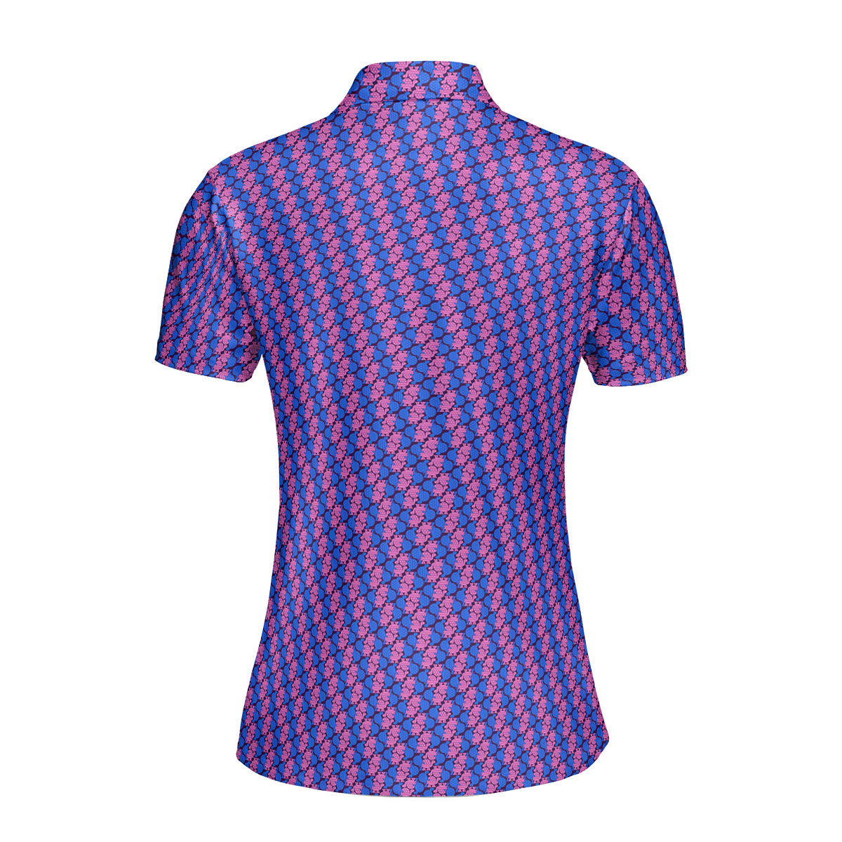 Tortoise Love Funny Polo Shirt For Women