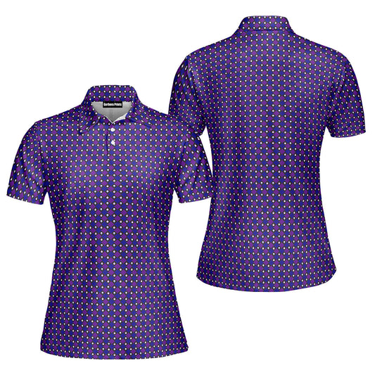 Flipping Birdies Funny Polo Shirt For Women