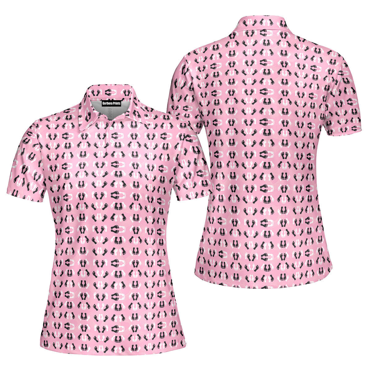 Feet Feet S-e-x Missionary Position Funny Polo Shirt For Women