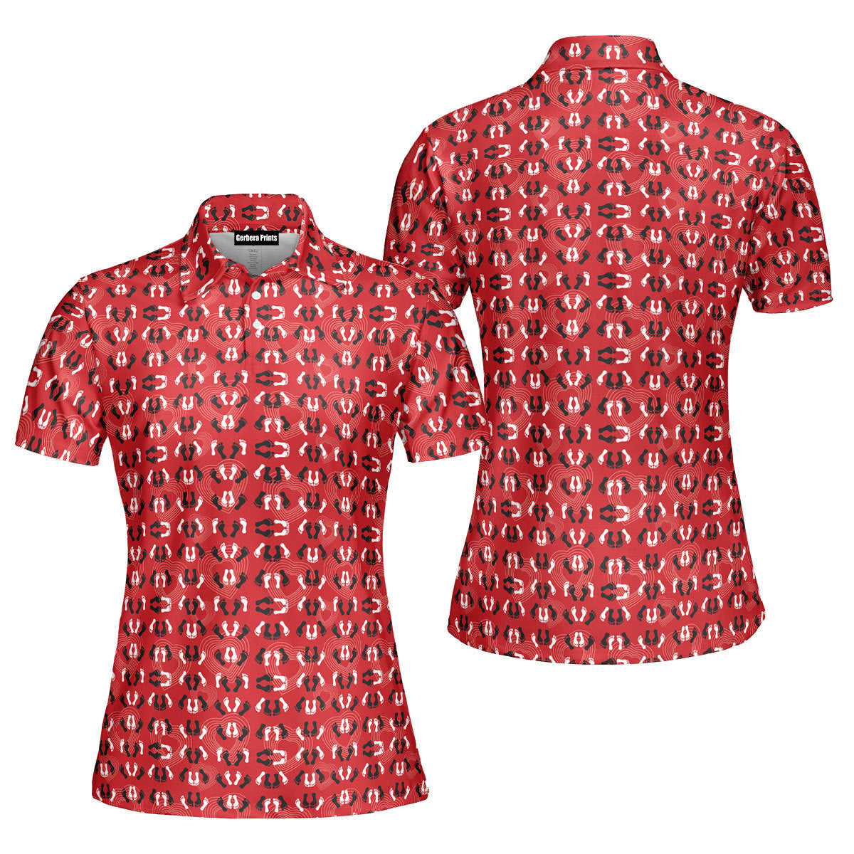 Feet Feet S-e-x Missionary Position Funny Polo Shirt For Women