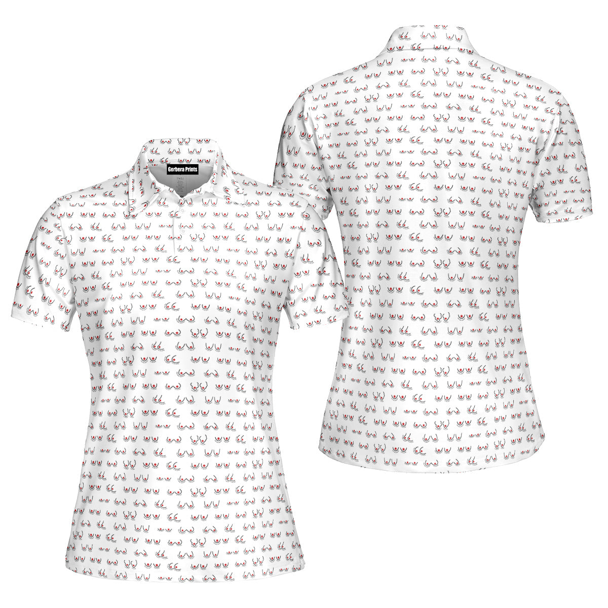 Chestnuts Roasting on an Open Fire Funny Polo Shirt For Women