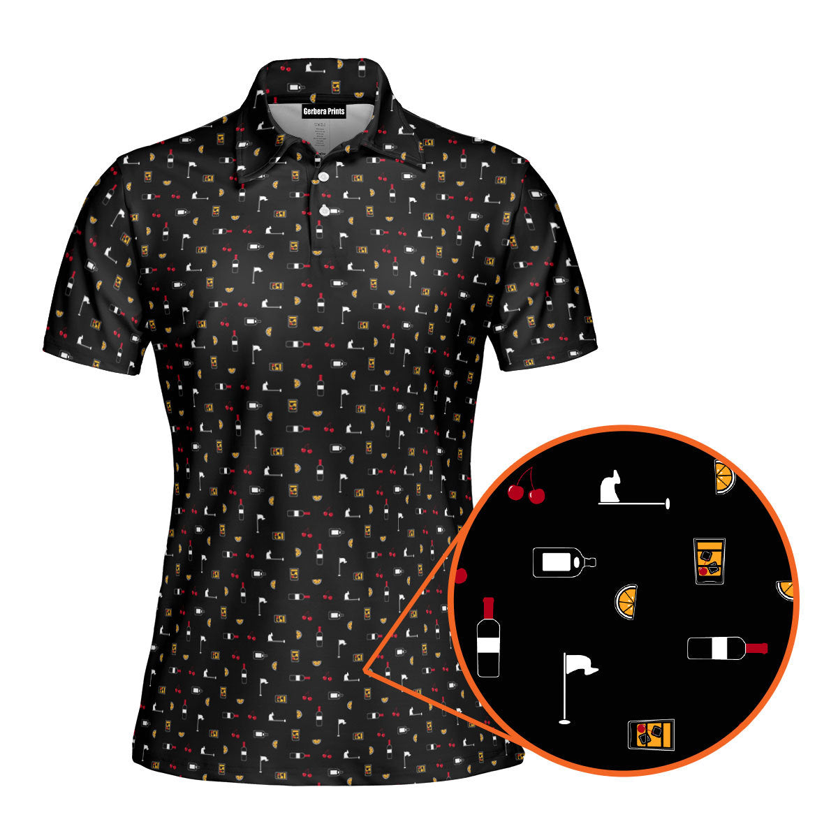 Beer Flag Polo Shirt For Women