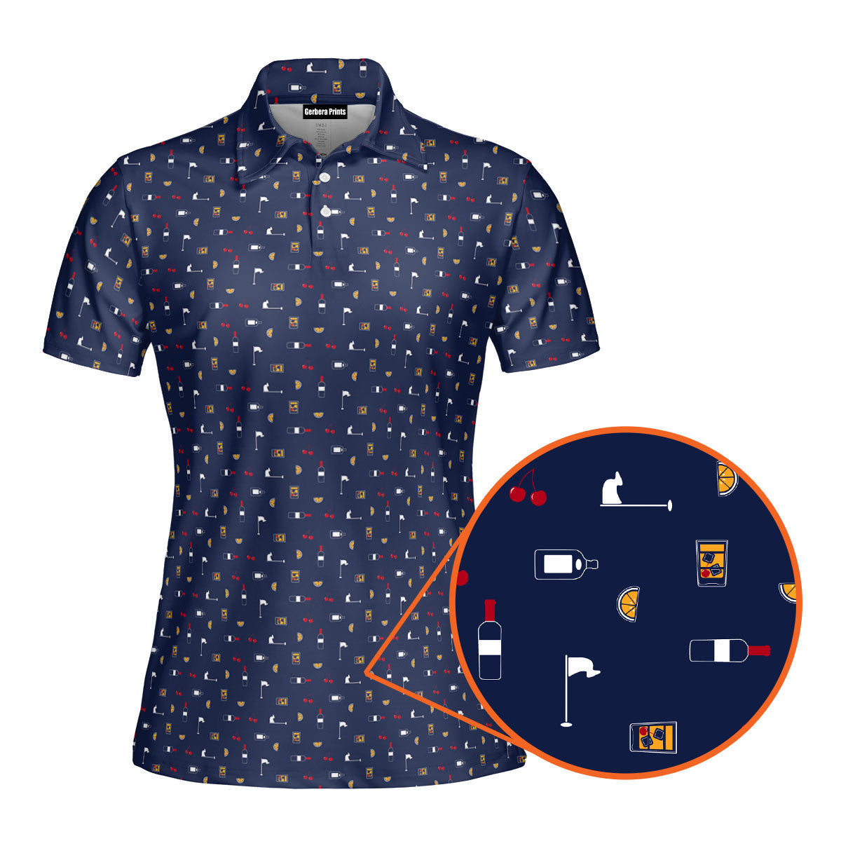 Beer Flag Polo Shirt For Women