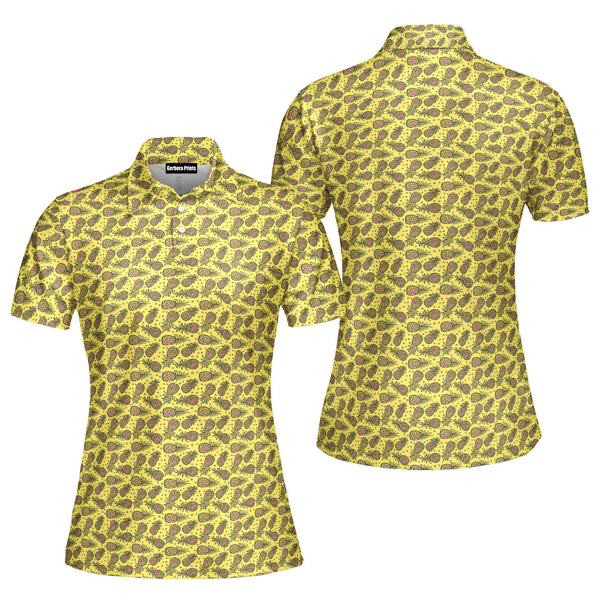 Pineapple Slut Funny Polo Shirt For Women