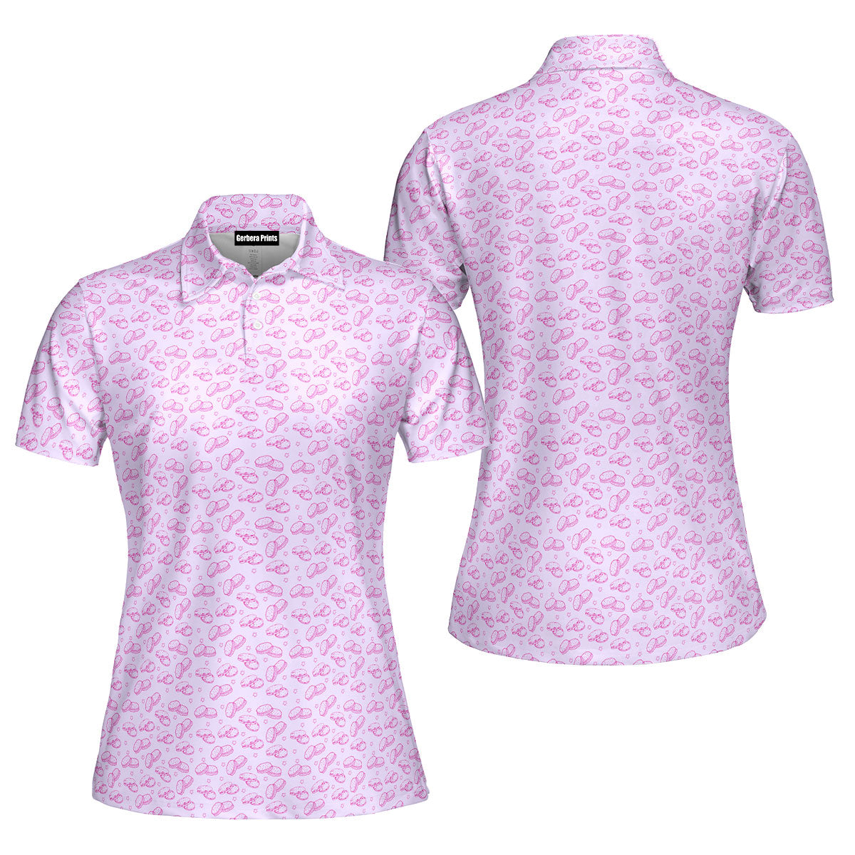 Cream Pie Funny Polo Shirt For Women
