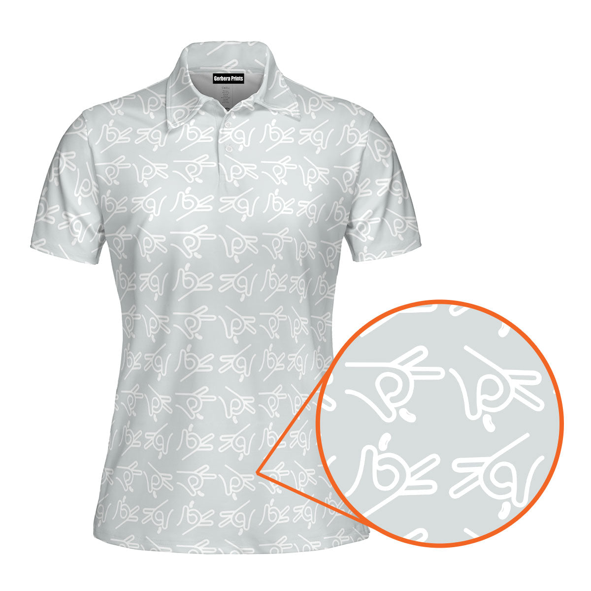 Bean Flicker Funny Polo Shirt For Women