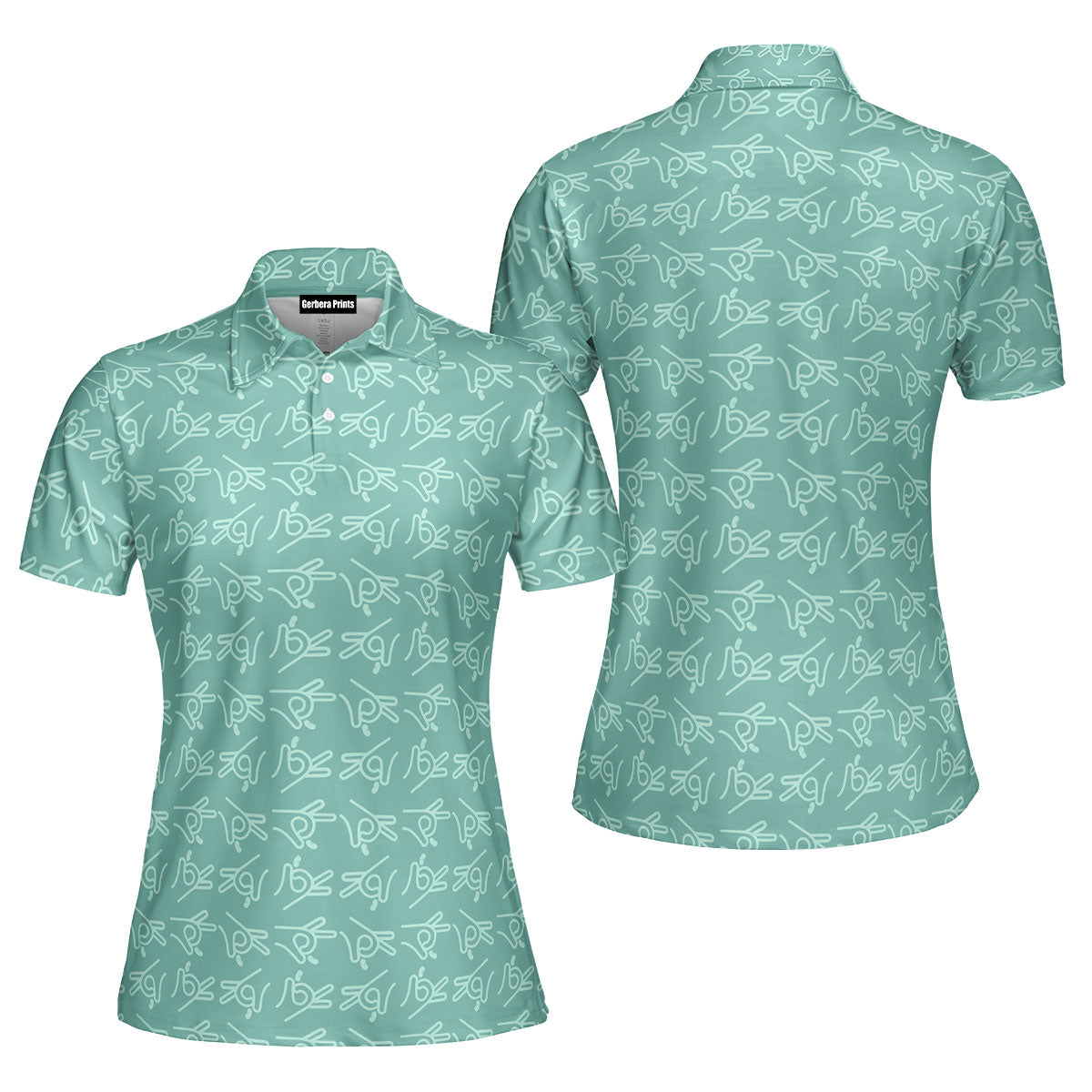 Bean Flicker Funny Polo Shirt For Women