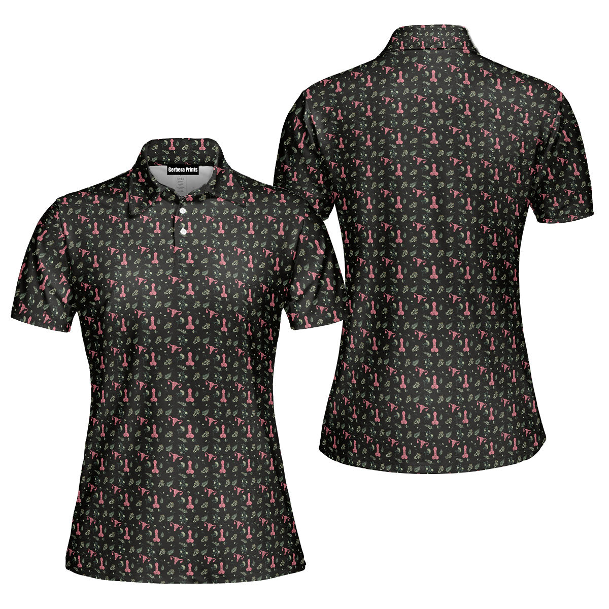 Catching Feelings Funny Polo Shirt For Women