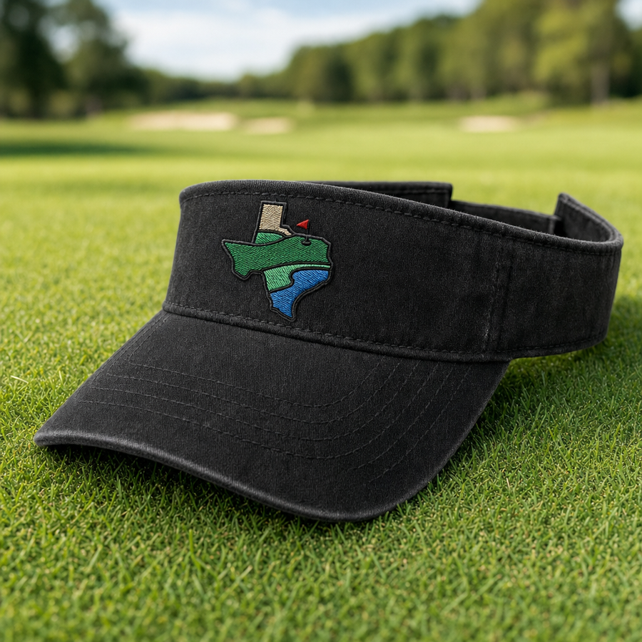 Texas Embroidered Visor