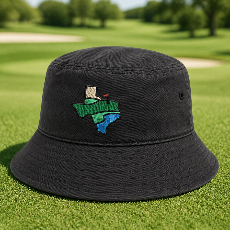 Texas Embroidered Bucket Hat